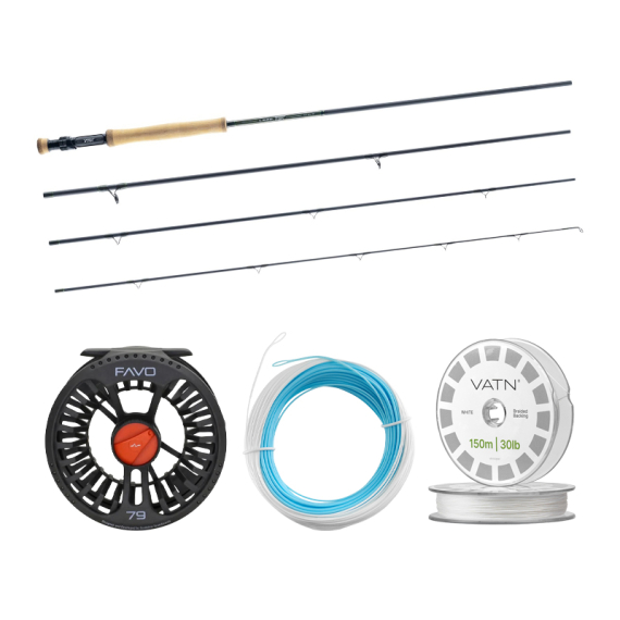 Loop Trak Coastal+ Flugset - 9\'6\'\' #7 in de groep Combo\'s / Vliegvis kits / Eenhandige vliegvissets bij Sportfiskeprylar.se (LTR796-4MF2026COASTAL)