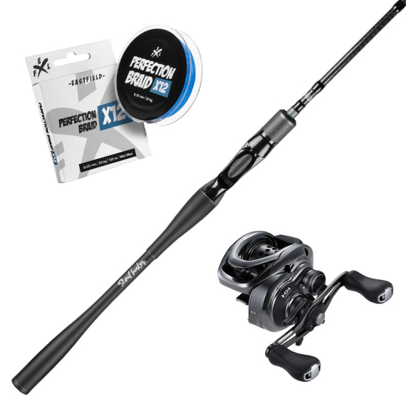 Scout Lunker 7\'6\'\' 5-28g SLX BFS Combo in de groep Combo\'s / Werpcombinaties / Baars Werpkombinasjon bij Sportfiskeprylar.se (LUNKERSLXBFSCOMBO)