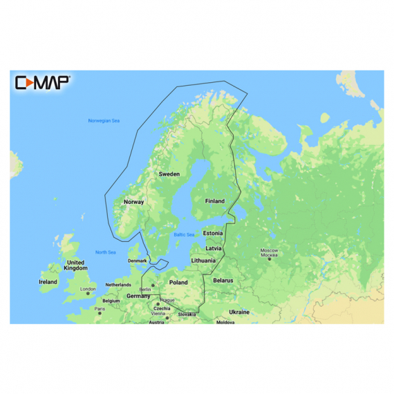 C-MAP Discover - Baltic in de groep Marine Elektronica & Boot / Kaartplotters & Navigatie bij Sportfiskeprylar.se (M-EN-Y055-MS)