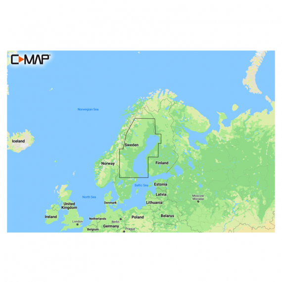C-MAP Discover - Gulf Of Bothnia in de groep Marine Elektronica & Boot / Kaartplotters & Navigatie bij Sportfiskeprylar.se (M-EN-Y209-MS)