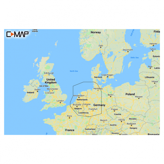 C-MAP Discover - Benelux Inland & Coastal in de groep Marine Elektronica & Boot / Kaartplotters & Navigatie bij Sportfiskeprylar.se (M-EN-Y216-MS)