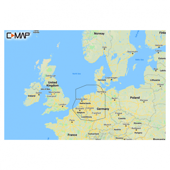 C-MAP Discover - Benelux Inland & Coastal in de groep Marine Elektronica & Boot / Kaartplotters & Navigatie bij Sportfiskeprylar.se (M-EN-Y216-MS)