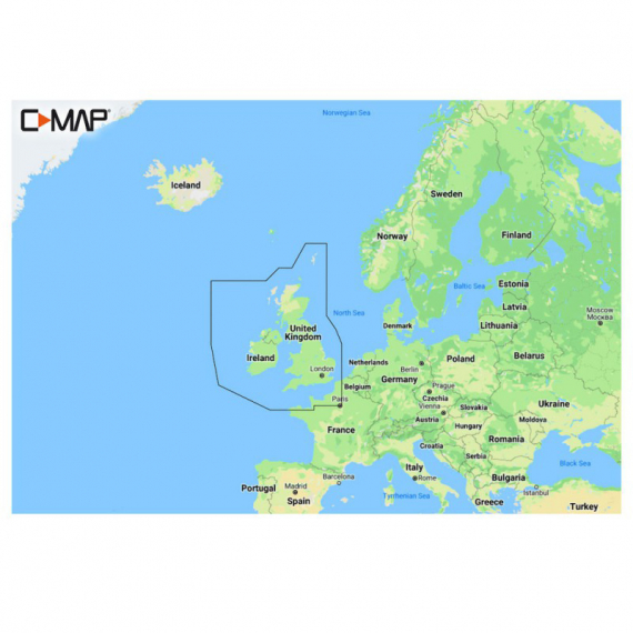 C-MAP Discover - United Kingdom & Ireland in de groep Marine Elektronica & Boot / Kaartplotters & Navigatie bij Sportfiskeprylar.se (M-EW-Y200-MS)