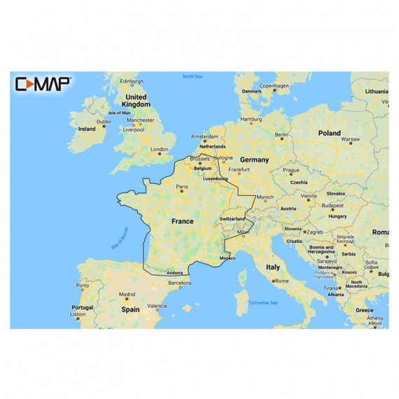 C-MAP Discover - French Inland Waters in de groep Marine Elektronica & Boot / Kaartplotters & Navigatie bij Sportfiskeprylar.se (M-EW-Y206-MS)
