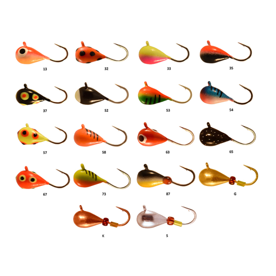 FIBE Mormyska M11 in de groep Kunstaas / Ice Jigging kunstaas / Mormyskas bij Sportfiskeprylar.se (M11-40-13r)