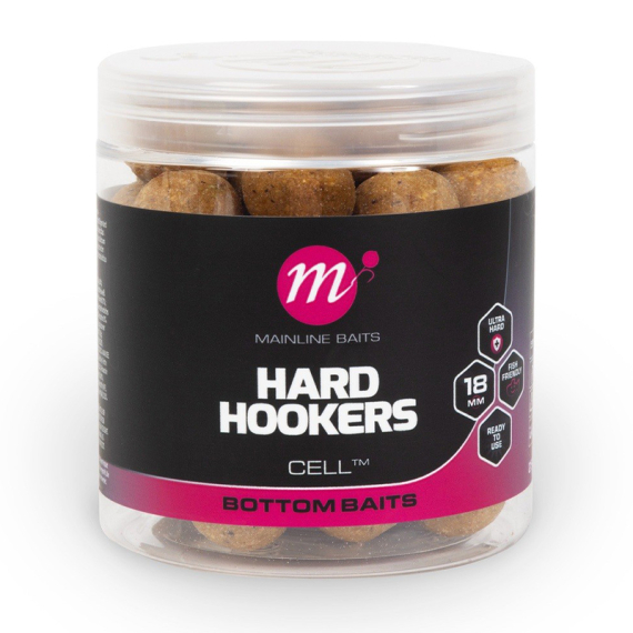 Mainline Hard Hookbaits 18mm in de groep Kunstaas / Boilies, Haakaas & Grondaas / Popups & Wafters bij Sportfiskeprylar.se (M12020r)