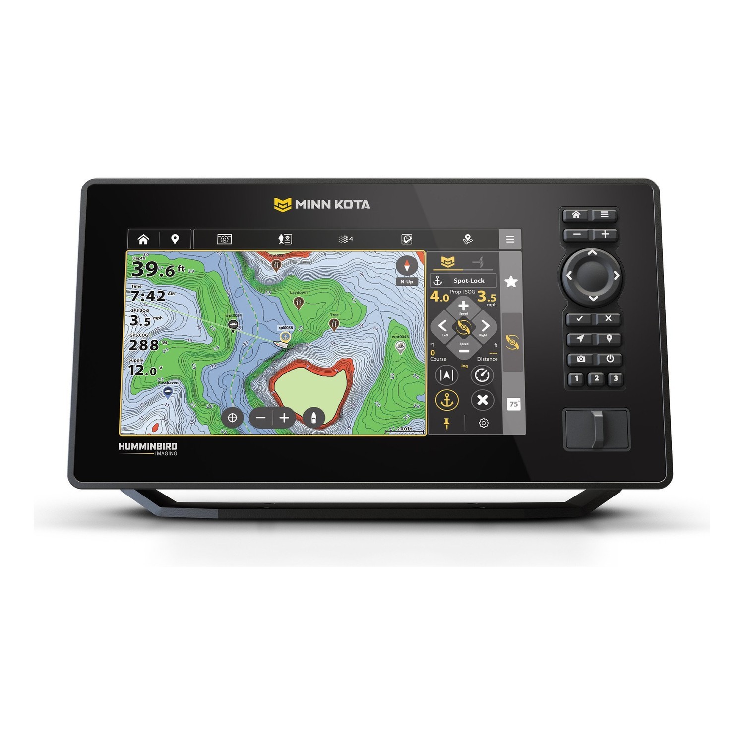 Minn Kota X9 in de groep Marine Elektronica & Boot / Fishfinders & kaartplotters / Combo Dieptemeter & GPS bij Sportfiskeprylar.se (M412370-1r)