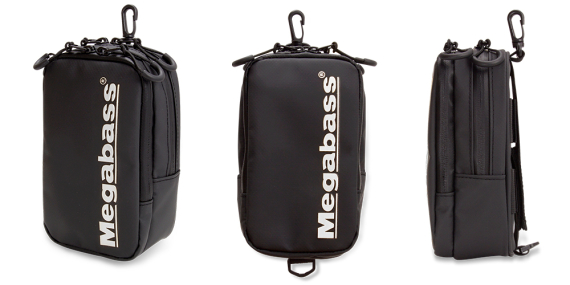 Megabass Mobile Pouch II - Black White in de groep Opslag / Andere opslag bij Sportfiskeprylar.se (MB4513473551994)