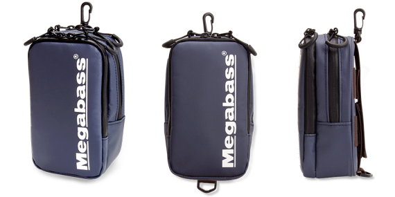 Megabass Mobile Pouch II - Navy White in de groep Opslag / Andere opslag bij Sportfiskeprylar.se (MB4513473552007)