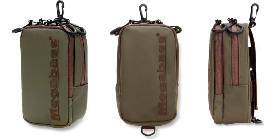 Megabass Mobile Pouch II - Khaki Brown in de groep Opslag / Andere opslag bij Sportfiskeprylar.se (MB4513473552014)