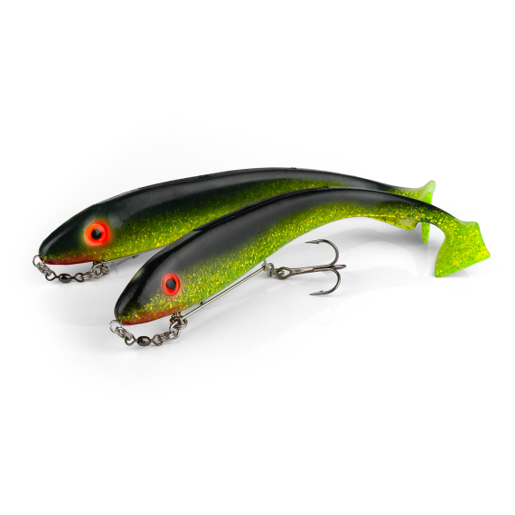 SvartZonker McRubber Shad 23cm Stinger Bundle (2-pack) in de groep Kunstaas / Kunstaaskits / Lure Kits Snoek bij Sportfiskeprylar.se (MCRUBBERSHAD23SET)