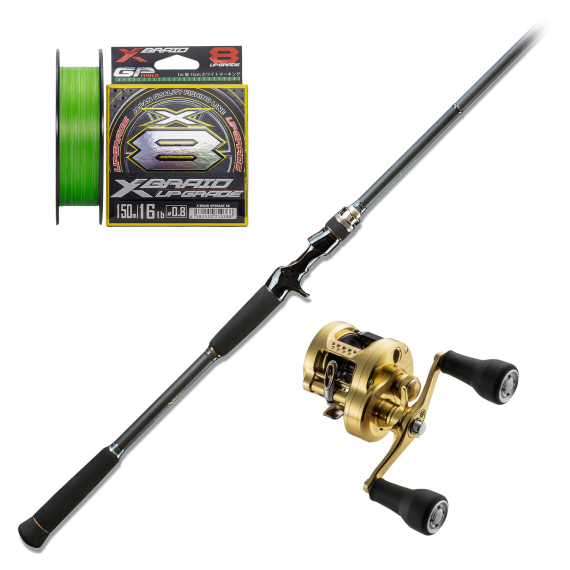 Megabass Cookai - Megadog Master Combo in de groep Combo\'s / Werpcombinaties / Baitcaster Set Snoek bij Sportfiskeprylar.se (MEGADOGMASTERCOMBO)