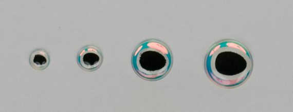 Epoxy Eyes 9,0 mm oval dubbel - svart/pearl in de groep Haken & Terminal Tackle / Vliegvis bindmateriaal / Vliegbindmateriaal / Ogen bij Sportfiskeprylar.se (MEY6-PRL3C)