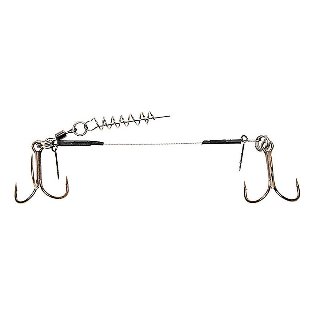 Wiggler Shad Stinger inkl. Gamakatsu 2/0 & Shallow Skruv in de groep Haken & Terminal Tackle / Stingers & Stinger-accessoires / Stingers bij Sportfiskeprylar.se (MH52r)