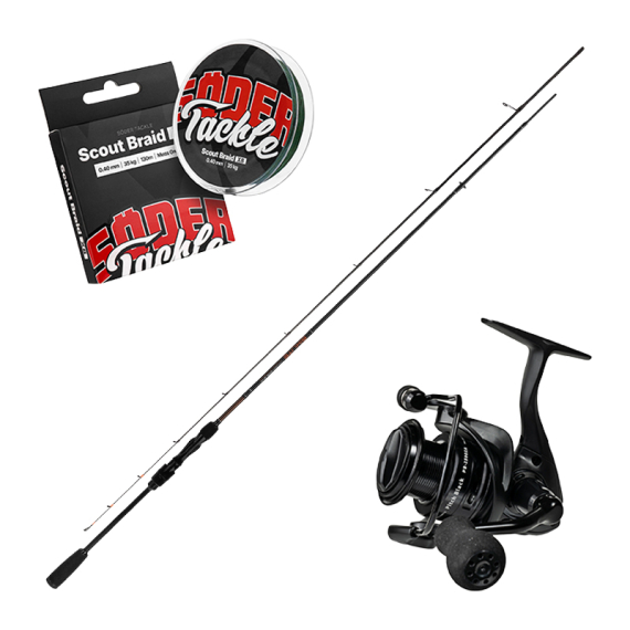 Mikado Bixlite Jigger Spin 213cm 7\' 5-20g Pitch Black Combo in de groep Combo\'s / Spinvis combo\'s / Baars Spinhengel Set bij Sportfiskeprylar.se (MIKADOJIGGERSPINCOMBO)