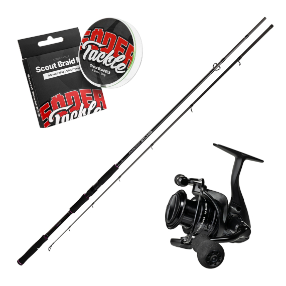 Mikado Bixlite Power Spin 8\'/245cm 30-85g Combo in de groep Combo\'s / Spinvis combo\'s / Snoek Spinmolen Set bij Sportfiskeprylar.se (MIKADOPIKESOPINNINGCOMBO)