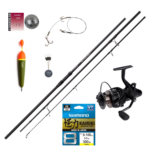 Mikado Intro Carp II 300cm 3 LBS Predator Starting Kit Combo in de groep Combo\'s / Specimen combo\'s / Predator Set bij Sportfiskeprylar.se (MIKADOPREDATORSTARTINGSET)