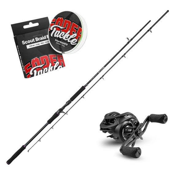 Mikado X Söder Tackle Downsize Pike Combo in de groep Combo\'s / Werpcombinaties / Baitcaster Set Snoek bij Sportfiskeprylar.se (MIKADOSODERSET)