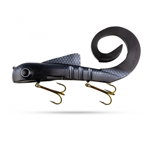 Musky Innovations Bull Dawg Regular Pro 9\'\'/23cm, 127g - Pro Dark Bait Fish in de groep Kunstaas / Swimbaits / Zachte zwemaas bij Sportfiskeprylar.se (MIPRBD-3)