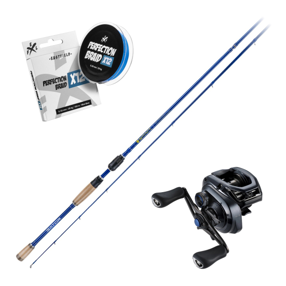 Gator Mirage Superb Casting & SLX Combo 7\'3\'\' 5-25g in de groep Combo\'s / Werpcombinaties / Baars Werpkombinasjon bij Sportfiskeprylar.se (MIRAGESLXCOMBO)
