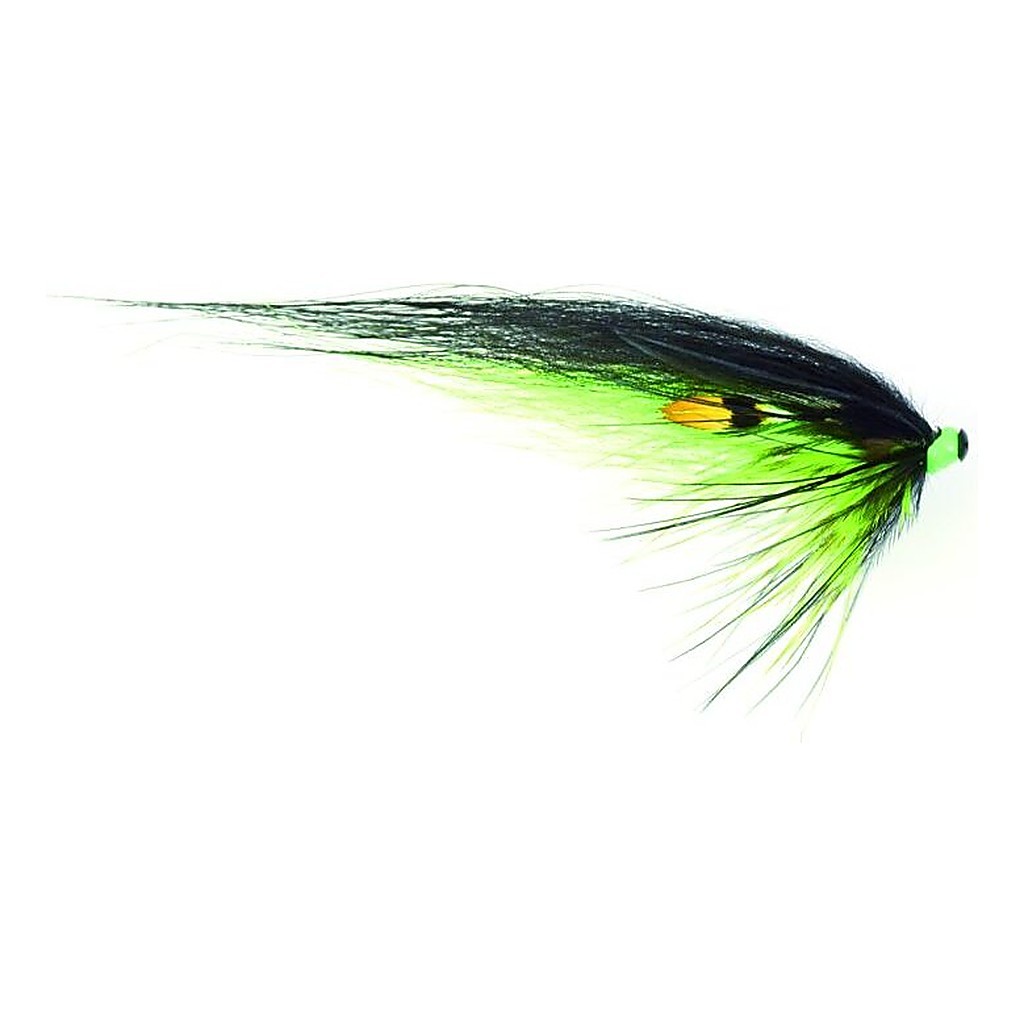 Frödin Micro Series - Black Green Helmet in de groep Kunstaas / Vliegen / Zalmvliegen bij Sportfiskeprylar.se (MSBGr)