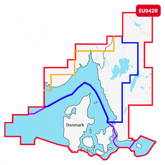 Navionics Nav+ 042R Sweden West Coast in de groep Marine Elektronica & Boot / Kaartplotters & Navigatie bij Sportfiskeprylar.se (MSD-EU042R)