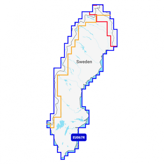 Navionics Nav+ 067R Sweden Lakes in de groep Marine Elektronica & Boot / Kaartplotters & Navigatie bij Sportfiskeprylar.se (MSD-EU067R)