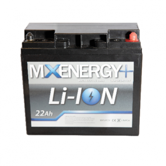 Mastervolt MX Lithium 12V 22Ah in de groep Marine Elektronica & Boot / Batterijen & Opladers / Batterijen / Lithium batterijen bij Sportfiskeprylar.se (MX12-22LI)