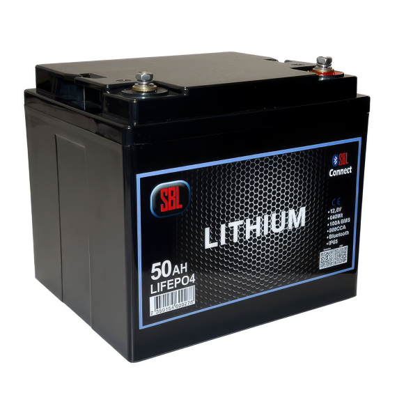 Nordström Lithium 12v Batteri 50 Ah BT in de groep Marine Elektronica & Boot / Batterijen & Opladers / Batterijen / Lithium batterijen bij Sportfiskeprylar.se (N-12V50AHBL)