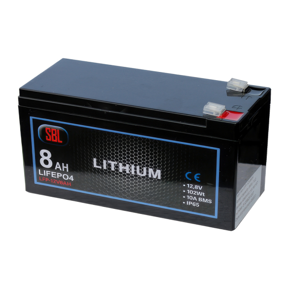 Nordström Lithium 12v Batteri 8Ah in de groep Marine Elektronica & Boot / Batterijen & Opladers / Batterijen / Lithium batterijen bij Sportfiskeprylar.se (N-12V8AHSP)