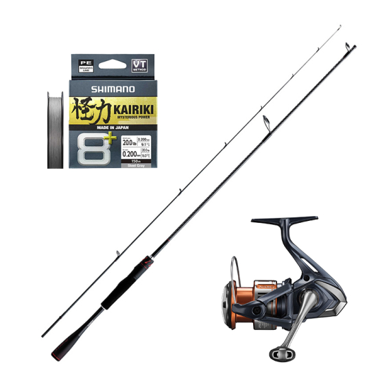 Shimano Zodias Spinning 268ML2 & Nasci Combo in de groep Combo\'s / Spinvis combo\'s / Baars Spinhengel Set bij Sportfiskeprylar.se (NASCISIDIASCOMBO)