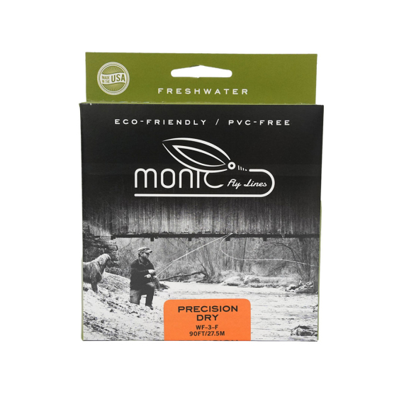 Monic Precision Dry Floating Fly Line in de groep Lijnen / Vliesvislijnen / Enkele handlijnen bij Sportfiskeprylar.se (NFD358r)