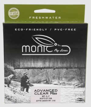 Monic Advanced Clear Plus Floating Fly Line in de groep Lijnen / Vliesvislijnen / Enkele handlijnen bij Sportfiskeprylar.se (NFD431r)