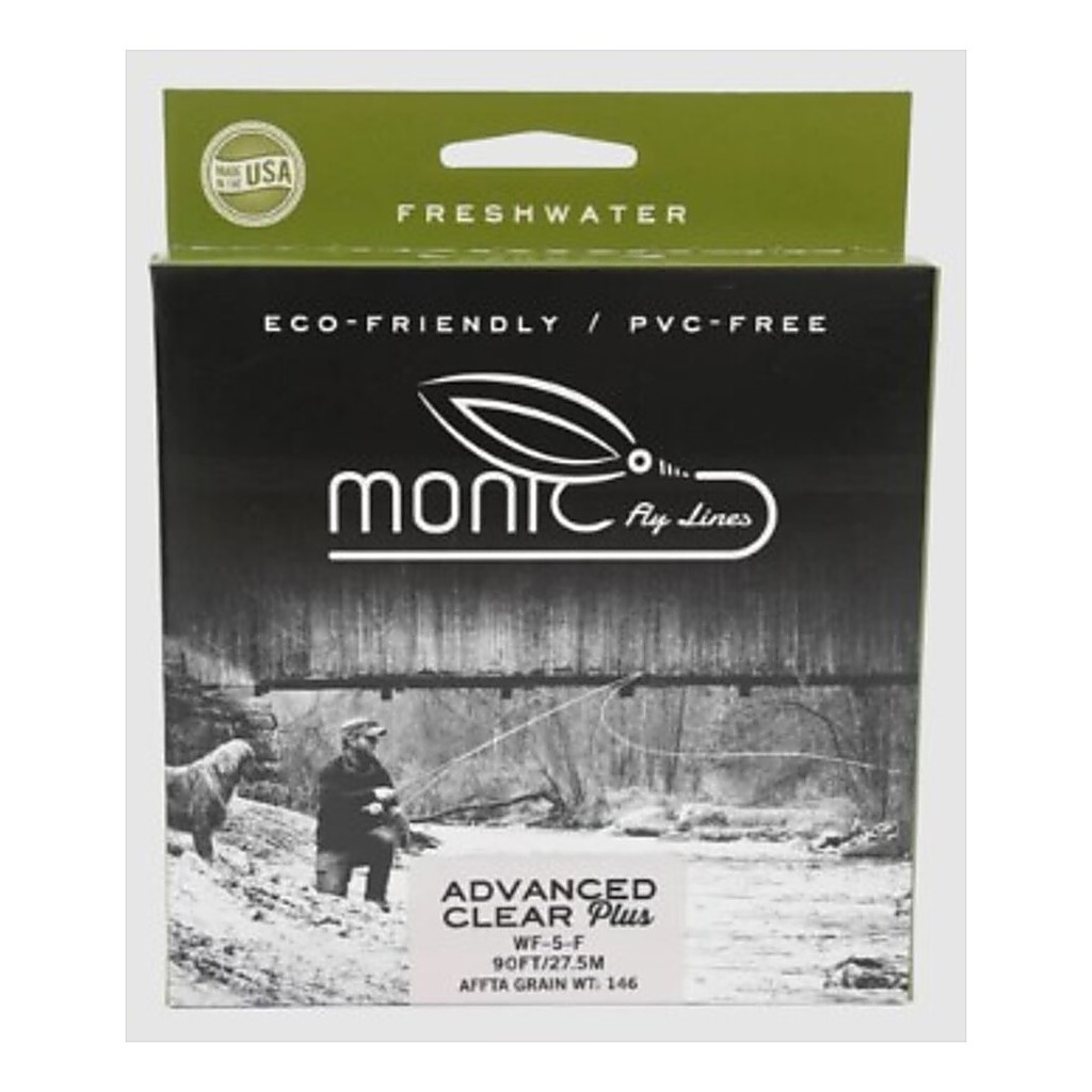 Monic Advanced Clear Plus Floating Fly Line in de groep Lijnen / Vliesvislijnen / Enkele handlijnen bij Sportfiskeprylar.se (NFD431r)