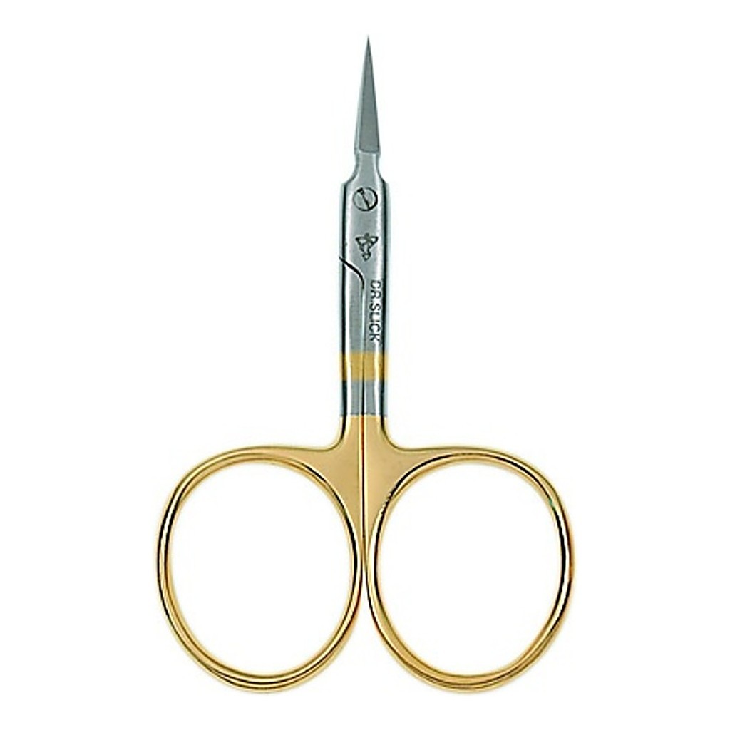 Dr Slick Arrow Scissor 3 1/2\'\' Gold Loops Straight in de groep Gereedschappen en accessoires / Tangen & Scharen / Lijnknippers & Scharen bij Sportfiskeprylar.se (NFD618-SA35G)