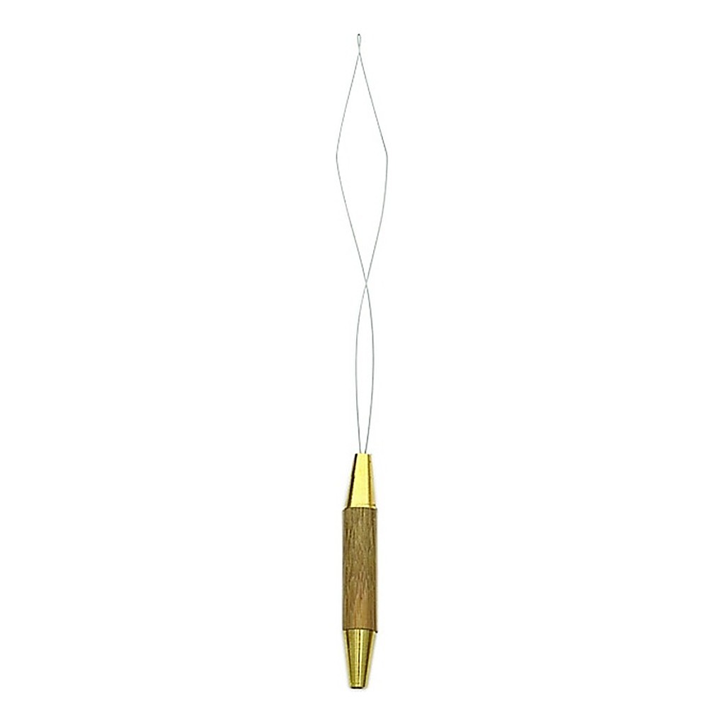 Dr Slick Bobbin Threader Gold w/ Half Hitch Tool in de groep Haken & Terminal Tackle / Vliegvis bindmateriaal / Hulpmiddelen voor vliegbinden / Dobbers bij Sportfiskeprylar.se (NFD679-BT)