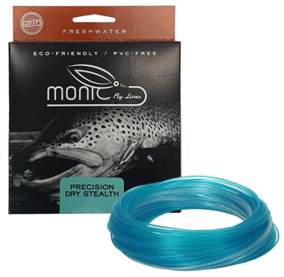 Monic Precision Dry Stealth Floating Fly Line in de groep Lijnen / Vliesvislijnen / Enkele handlijnen bij Sportfiskeprylar.se (NFD9170-3r)