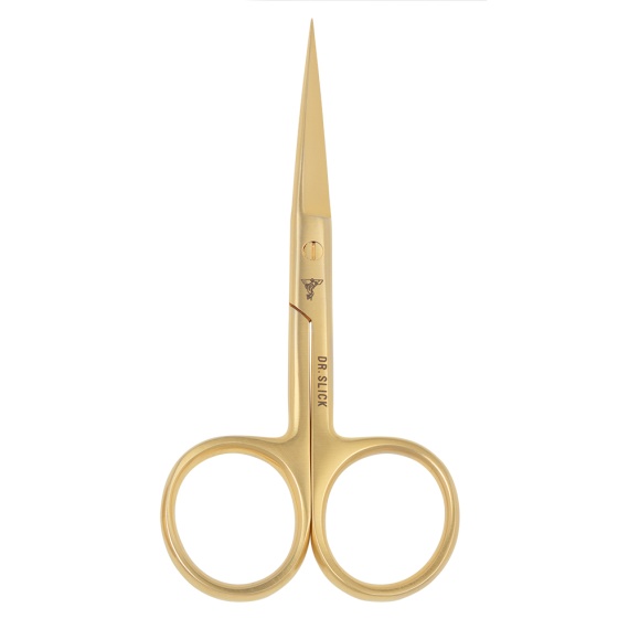Dr Slick El Dorado Limited Edition 4,5\'\' Hair Scissor in de groep Gereedschappen en accessoires / Tangen & Scharen / Lijnknippers & Scharen bij Sportfiskeprylar.se (NFD9200-SH45ELDO)
