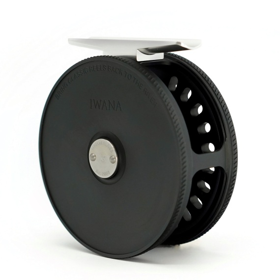 Iwana Minami Trout Reel Black in de groep Reels / Vliegvisreels & extra spoelen / Vliesvisreels bij Sportfiskeprylar.se (NFD9281-2,75Blackr)