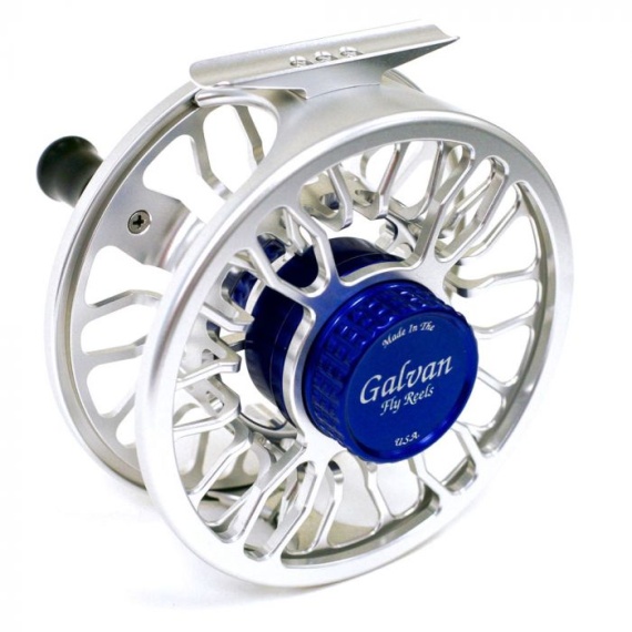 Galvan The Grip Reel G-5 Clear-Blue Hub in de groep Reels / Vliegvisreels & extra spoelen / Vliesvisreels bij Sportfiskeprylar.se (NFD9316-5Bluer)