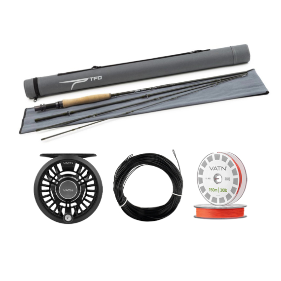 TFO LK Legacy Classic Sink+ Flugset - 9\' #6 in de groep Combo\'s / Vliegvis kits / Eenhandige vliegvissets bij Sportfiskeprylar.se (NFD9507TF06904LK2026SINK6)