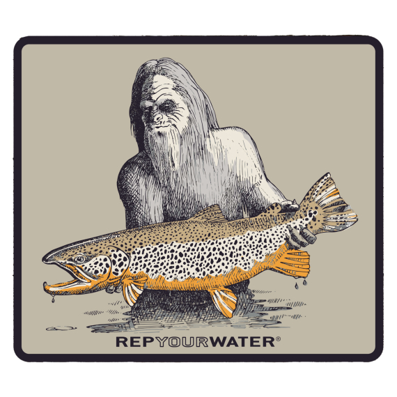 RepYourWater Sticker - Hero Squatch in de groep Andere / Stickers en stickers bij Sportfiskeprylar.se (NFD9574)