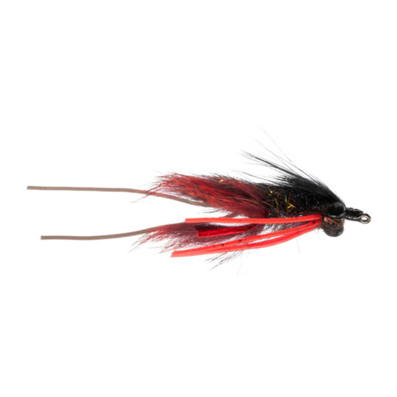 Umpqua Pinch Hitter #6 - Black/Red in de groep Vismethoden / Vliegvissen / Vliegen bij Sportfiskeprylar.se (NFD9631-BR6)