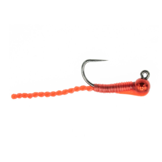 Umpqua Twisted Worm #16 - Red in de groep Kunstaas / Vliegen / Nimfen bij Sportfiskeprylar.se (NFD9639-R)