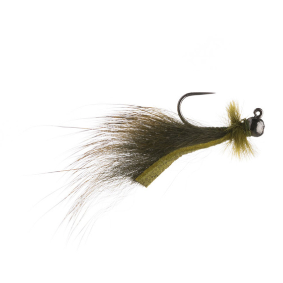 Umpqua Mini Leech Jig #12 - Olive in de groep Kunstaas / Vliegen bij Sportfiskeprylar.se (NFD9641-O12)