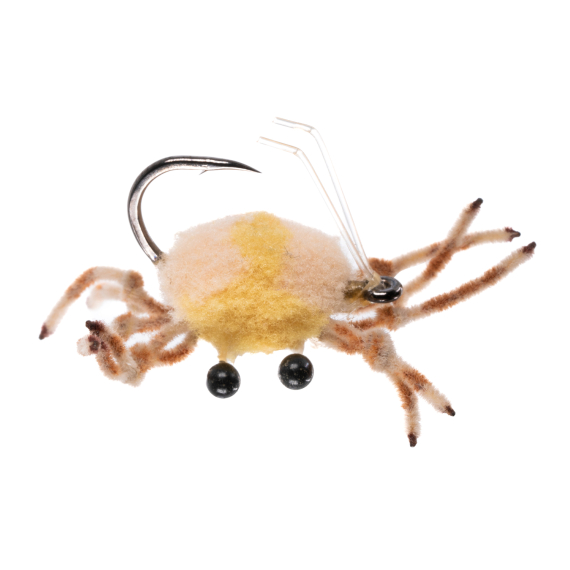 Umpqua McFly Crab Chicone Tan - #1 in de groep Kunstaas / Vliegen / Salt Water Flies bij Sportfiskeprylar.se (NFD9653-T1)