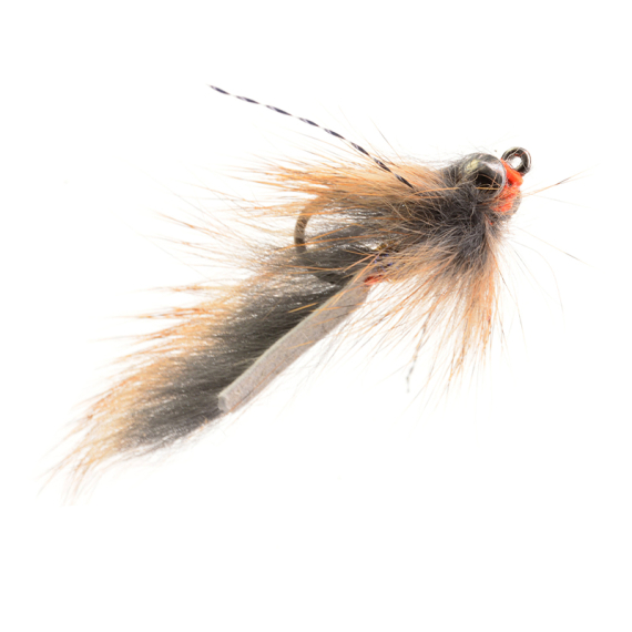 Umpqua Hell Razor Leech Nat Grey #12 in de groep Kunstaas / Vliegen / Streamers bij Sportfiskeprylar.se (NFD9663-GR12)