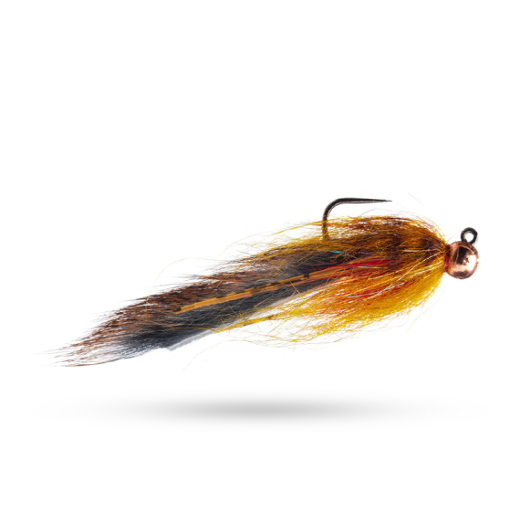 Umpqua Cousin It Sculpin Jig Mena Ginger #6 in de groep Kunstaas / Vliegen / Streamers bij Sportfiskeprylar.se (NFD9667-GI6)