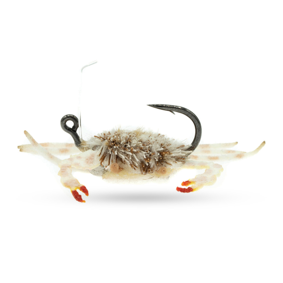 Umpqua Danger Muffin Crab McKnight Ghost Tan in de groep Kunstaas / Vliegen / Salt Water Flies bij Sportfiskeprylar.se (NFD9677-TA2r)