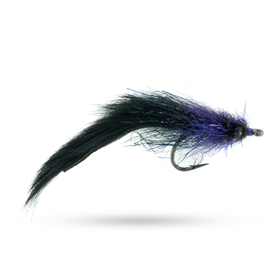 Umpqua Chewy\'s Tarponator Chouinard Black/Purple #2/0 in de groep Kunstaas / Vliegen / Salt Water Flies bij Sportfiskeprylar.se (NFD9685-BLPU20)